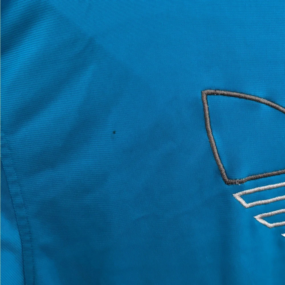 Adidas Turquoise Track Jacket - Picture 8 of 8